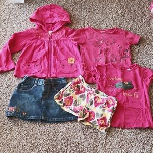 Gymboree Batik Summer Set Size 3, 3T, 2T Used